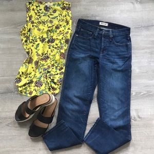 Madewell Slim Straight Jeans